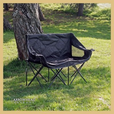 Image showing  Charcoal Black KKS0340U Portable Duo Camping Chair