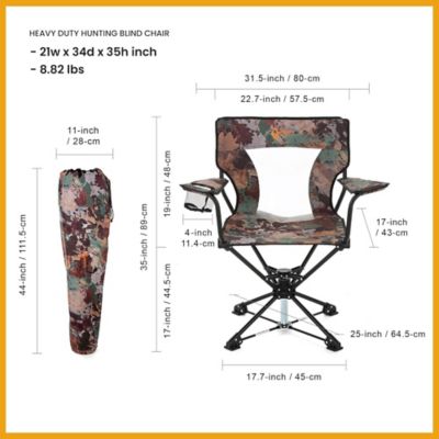 Image showing  Canvas Camo KKS0320U Swivel Hunting Seat