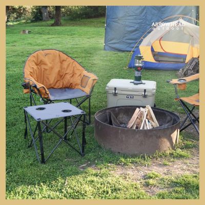 Image showing  Workwear Tan KKS0334U Oversized Camping Chair