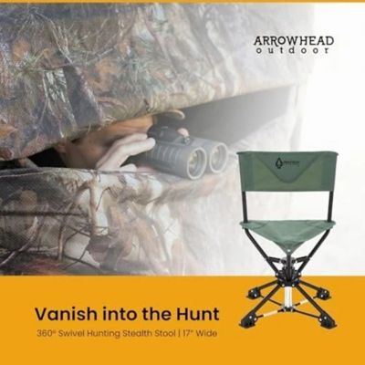 Image showing  Forest Green KKS0314U Swivel Hunting Seat