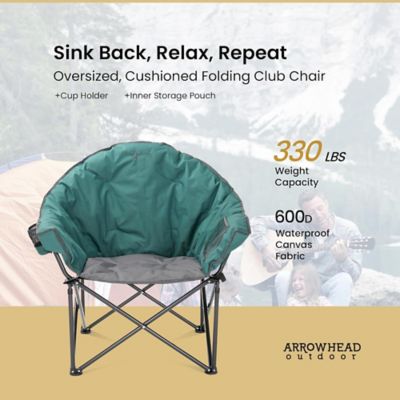 Image showing  Forest Green KKS0215U Oversized Camping Chair