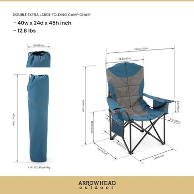 Image showing  Ocean Blue KKS0331U Xxl Camping Chair