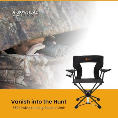 Image showing  Charcoal Black KKS0263U Swivel Hunting Seat