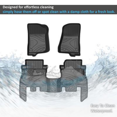Image showing  Totaliner Heavy Duty Floor Liner Anti-Skid Black fits 2018-2024 Jeep Wrangler JL Unlimited