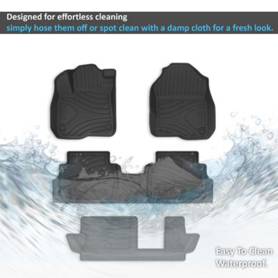 Image showing  Totaliner Heavy Duty Floor Liner Anti-Skid Black fits 2023-2025 Honda CR-V ( 7-seats )