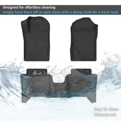 Image showing  Totaliner Heavy Duty Floor Liner Anti-Skid Black fits 2023-2025 Ford Ranger SuperCrew Cab ( LHD)