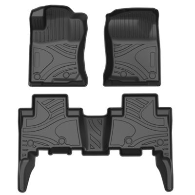 Black Horse Off Road Totaliner Heavy Duty Floor Liner Anti-Skid Black fits 2013-2024 Toyota 4Runner ( 5-seats )