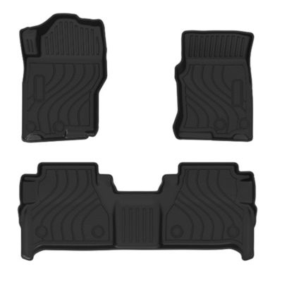 Black Horse Off Road Totaliner Heavy Duty Floor Liner Anti-Skid Black fits 2019-2023 Nissan Frontier Crew Cab