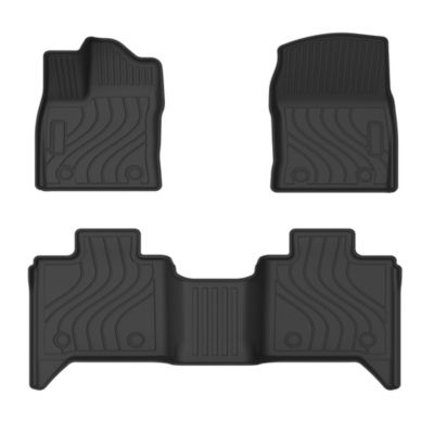 Black Horse Off Road Totaliner Heavy Duty Floor Liner Anti-Skid Black fits 2022-2025 Toyota Tundra