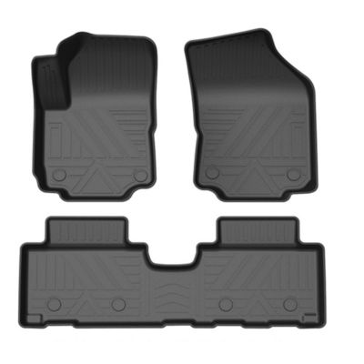 Black Horse Off Road Totaliner Heavy Duty Floor Liner Anti-Skid Black fits 2017-2022 Chevrolet Equinox
