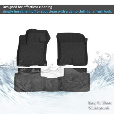 Image showing  Totaliner Heavy Duty Floor Liner Anti-Skid Black fits 2021-2025 Ford Bronco Sport