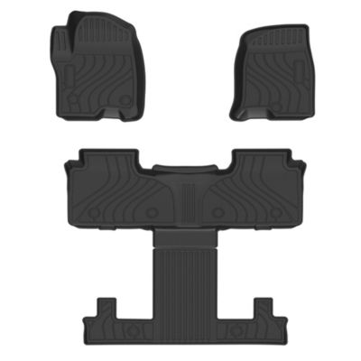 Black Horse Off Road Totaliner Heavy Duty Floor Liner Anti-Skid Black fits 2023-2025 Chevrolet Tahoe (7-seats)