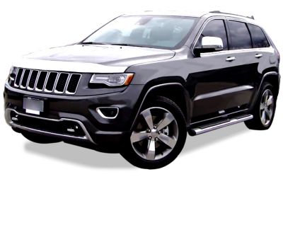 Image showing  OEM Replica Side Steps Stainless Steel fits 2011-2025 Jeep Grand Cherokee