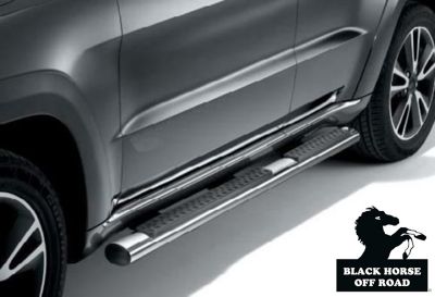 Image showing  OEM Replica Side Steps Stainless Steel fits 2011-2025 Jeep Grand Cherokee