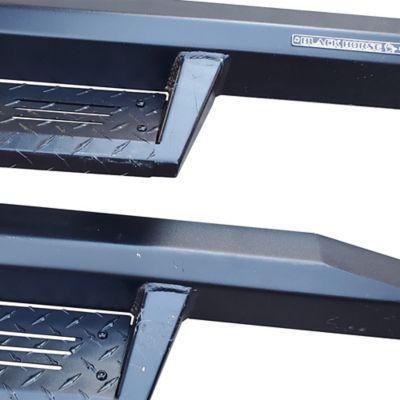 Image showing  Impact Heavy Duty Drop Side Steps Black Fits 2015-2025 Chevrolet Colorado, 2015-2025 GMC Canyon Crew Cab
