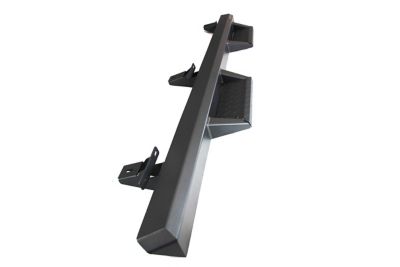 Image showing  Impact Heavy Duty Drop Side Steps Black fits 2020-2025 Jeep Gladiator