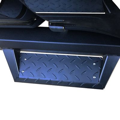 Image showing  Superior Side Steps WTW Black fits 2015-2025 Chevrolet Colorado, 2015-2025 GMC Canyon