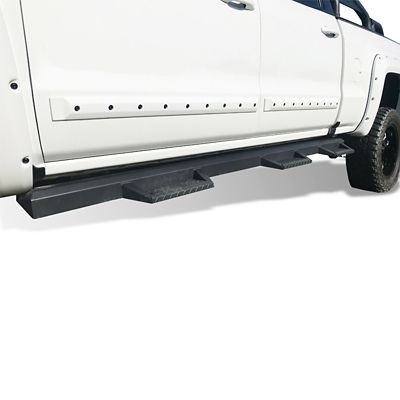 Image showing  Superior Side Steps WTW Black fits 2019-2025 Ram 1500 Crew Cab ( Excl. 19-20 Ram 1500 Classic)
