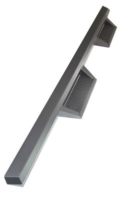 Image showing  Impact Heavy Duty Drop Side Steps Black fits 2007-2025 Toyota Tundra Double Cab