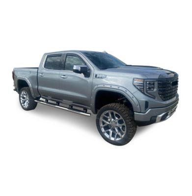 Image showing  Extreme WTW Side Steps Stainless Steel fits 2019-2025 Chevrolet Silverado 1500 CREW CAB 5.5ft Short bed