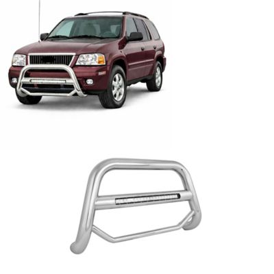 Black Horse Off Road Max Beacon Bull Bar Stainless Fits 02-09 Chevrolet TrailBlazer