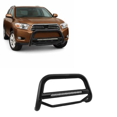 Image showing  Max Beacon Bull Bar Black Fits 08-10 Toyota Highlander