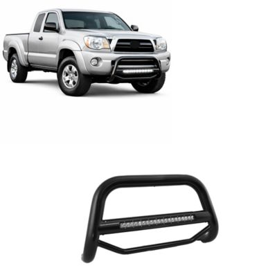 Black Horse Off Road Max Beacon Bull Bar Black Fits 05-15 Toyota Tacoma