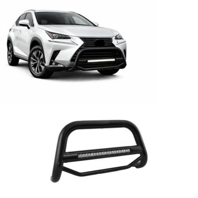 Black Horse Off Road Max Beacon Bull Bar Black Fits 15-18 Lexus NX200T