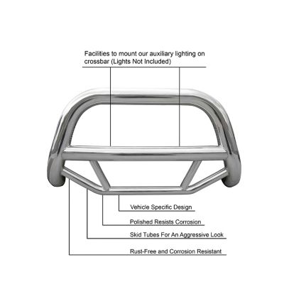 Image showing  Max Bull Bar Stainless Fits 08-17 Jeep Patriot