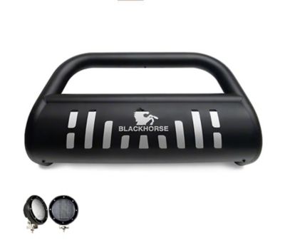 Black Horse Off Road Bull Bar Black_Kit Black Fits 05-17 Honda Odyssey