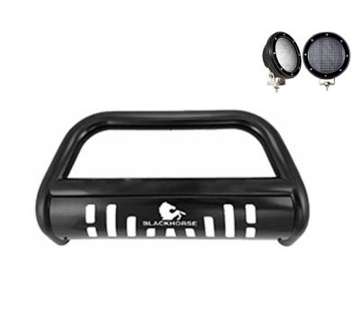 Image showing  Bull Bar Black_Kit Black Fits 05-17 Honda Odyssey