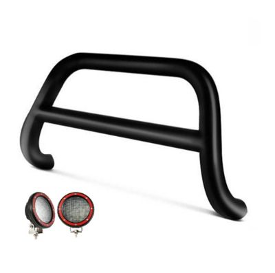 Black Horse Off Road A Bar Red Kit, Black, Fits 99-04 Nissan Pathfinder