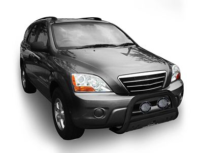 Black Horse Off Road Bull Bar Black_Kit Black Fits 03-05 Kia Sorento