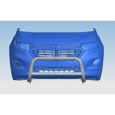 Image showing  A Bar, Black, Fits 18-24 Chevrolet Equinox