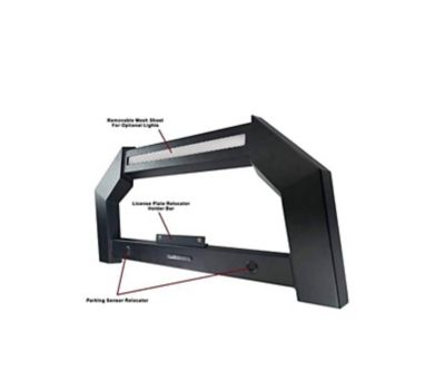 Image showing  Armour Bull Bar, Black, Fits 10-24 Toyota 4Runner.