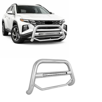 Black Horse Off Road Max Beacon Bull Bar Stainless Fits 22-24 Hyundai Tucson