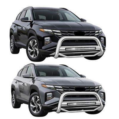 Image showing  Max Beacon Bull Bar Stainless Fits 22-24 Hyundai Tucson