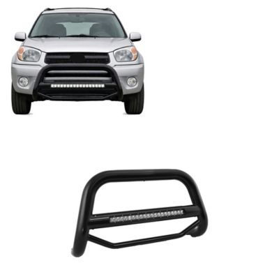 Black Horse Off Road Max Beacon Bull Bar Black Fits 01-05 Toyota RAV4