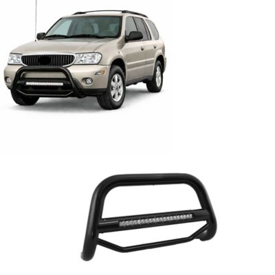 Black Horse Off Road Max Beacon Bull Bar Black Fits 02-09 Chevrolet TrailBlazer