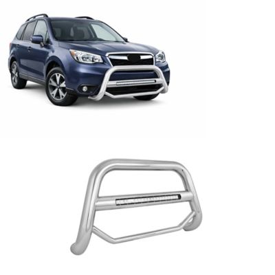 Black Horse Off Road Max Beacon Bull Bar Stainless Fits 14-18 Subaru Forester