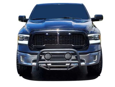 Image showing  Max T Bull Bar Black_Kit Black Fits 09-10 Dodge Ram 1500