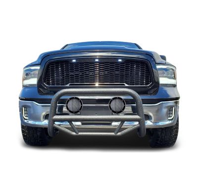 Image showing  Max T Bull Bar Black_Kit Black Fits 09-10 Dodge Ram 1500