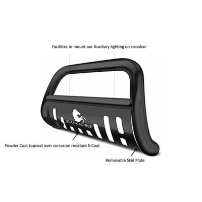 Image showing  Bull Bar Black Fits 04-11 Mitsubishi Endeavor