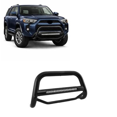 Image showing  Max Beacon Bull Bar Black Fits 10-24 Toyota 4Runner