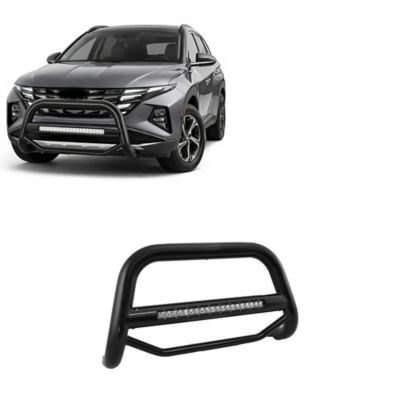 Black Horse Off Road Max Beacon Bull Bar Black Fits 22-24 Hyundai Tucson