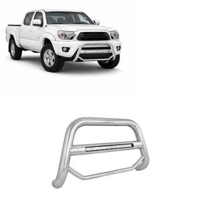 Black Horse Off Road Max Beacon Bull Bar Stainless Fits 05-15 Toyota Tacoma