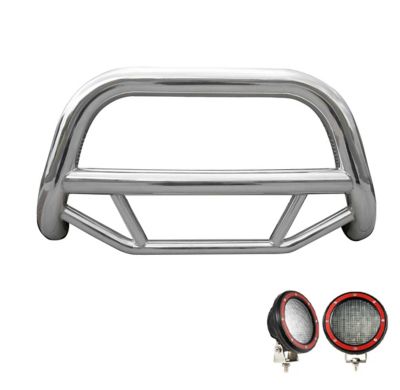 Image showing  Max Bull Bar Red_Kit Stainless Fits 05-15 Toyota Tacoma