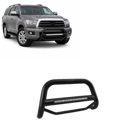 Black Horse Off Road Max Beacon Bull Bar Black Fits 08-22 Toyota Sequoia