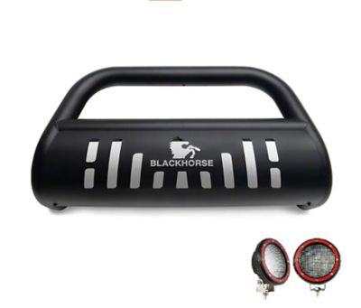 Image showing  Bull Bar Red_Kit Black Fits 15-18 Lexus NX200T