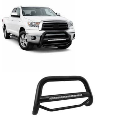 Black Horse Off Road Max Beacon Bull Bar Black Fits 07-21 Toyota Tundra
